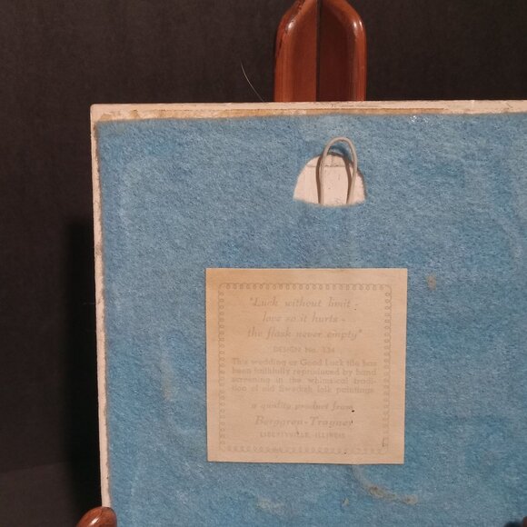 Swedish Folk Art Ceramic Tiles Berggren Trayner  Handcrafted Decorative Art - Picture 14 of 16